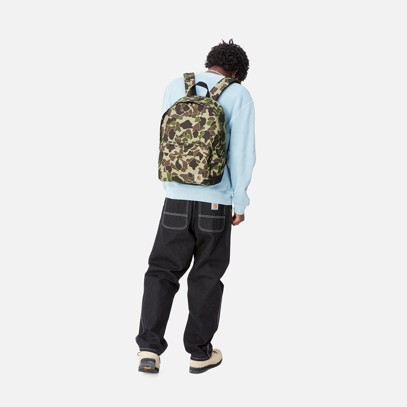 Green Men Carhartt Jake Backpack | OWH-582670