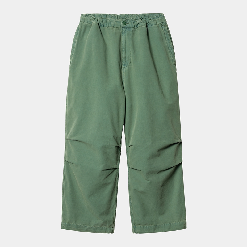 Green Men Carhartt Judd Pants | SXZ-309524