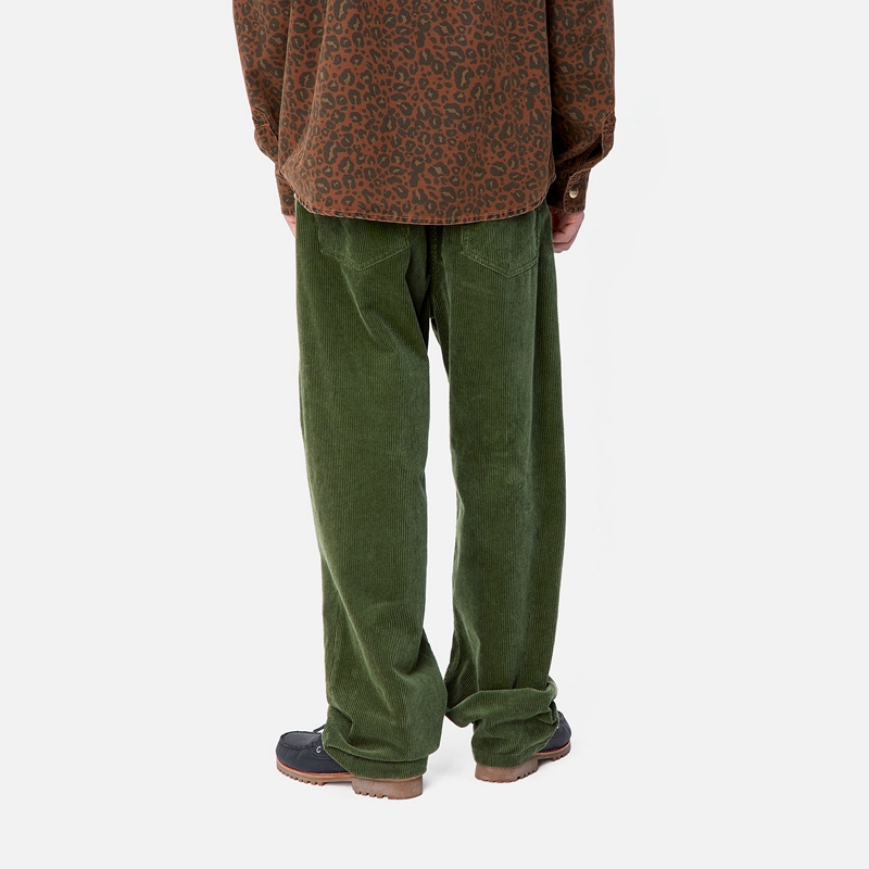 Green Men Carhartt Landon Pants | KEG-086192