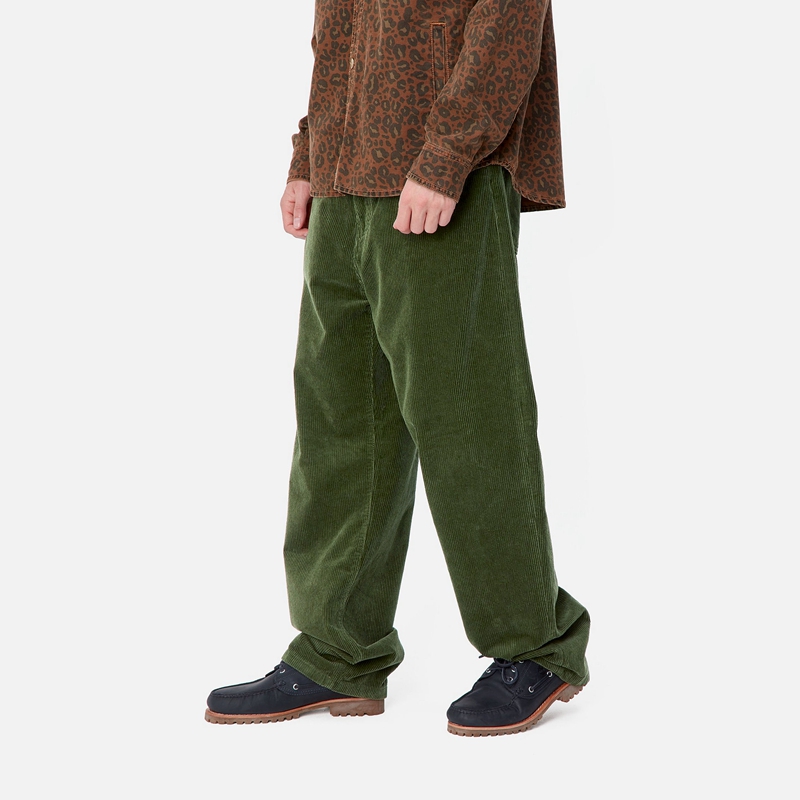 Green Men Carhartt Landon Pants | KEG-086192