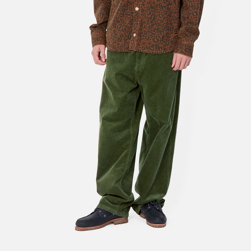 Green Men Carhartt Landon Pants | KEG-086192