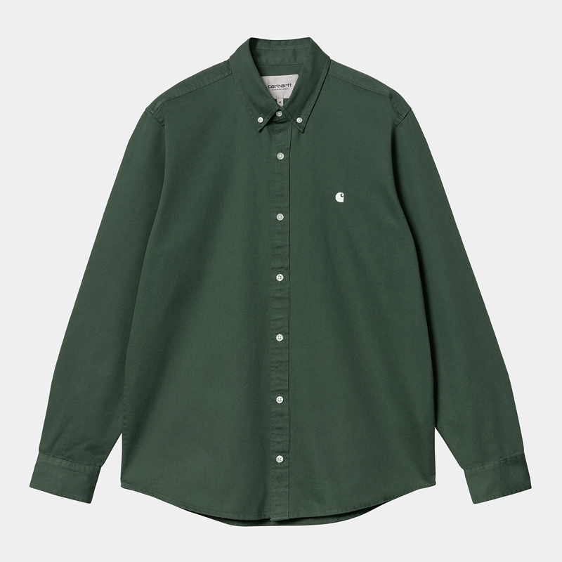 Green Men Carhartt Madison Shirts | WLS-526471