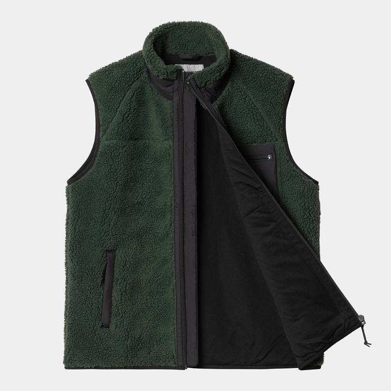 Green Men Carhartt Prentis Liner Vest | ZBJ-895104