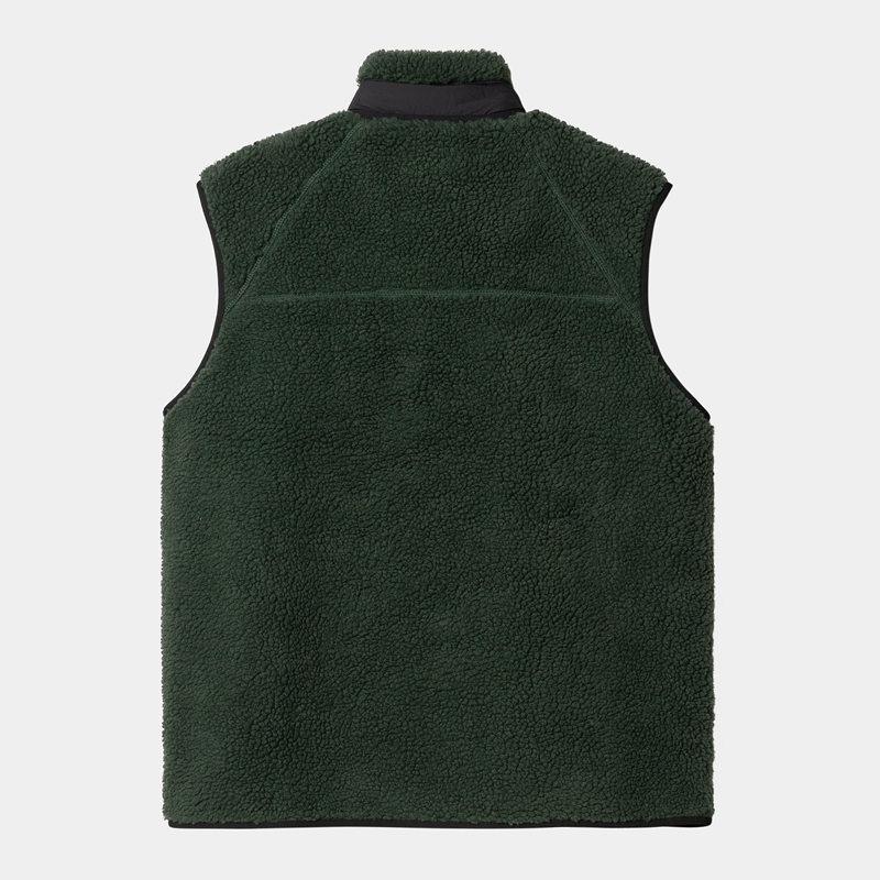 Green Men Carhartt Prentis Liner Vest | ZBJ-895104