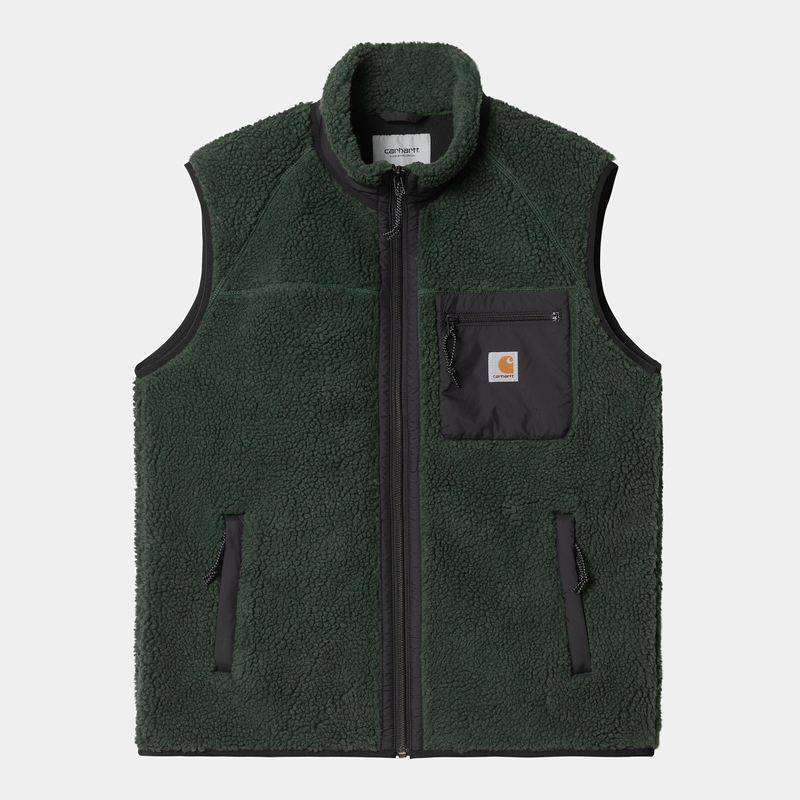 Green Men Carhartt Prentis Liner Vest | ZBJ-895104