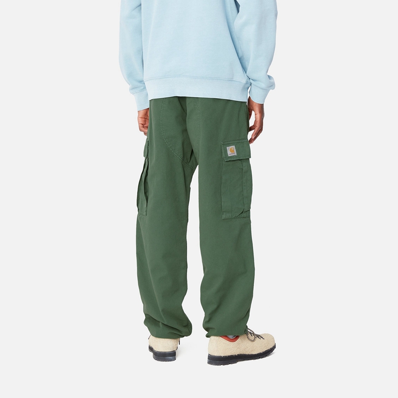 Green Men Carhartt Regular Cargo Pants | YQF-829670