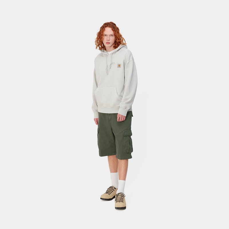 Green Men Carhartt Regular Cargo Shorts | PIL-548620