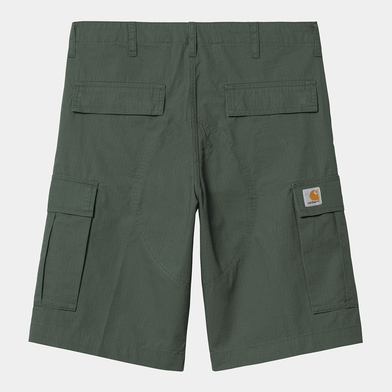 Green Men Carhartt Regular Cargo Shorts | GIL-432169