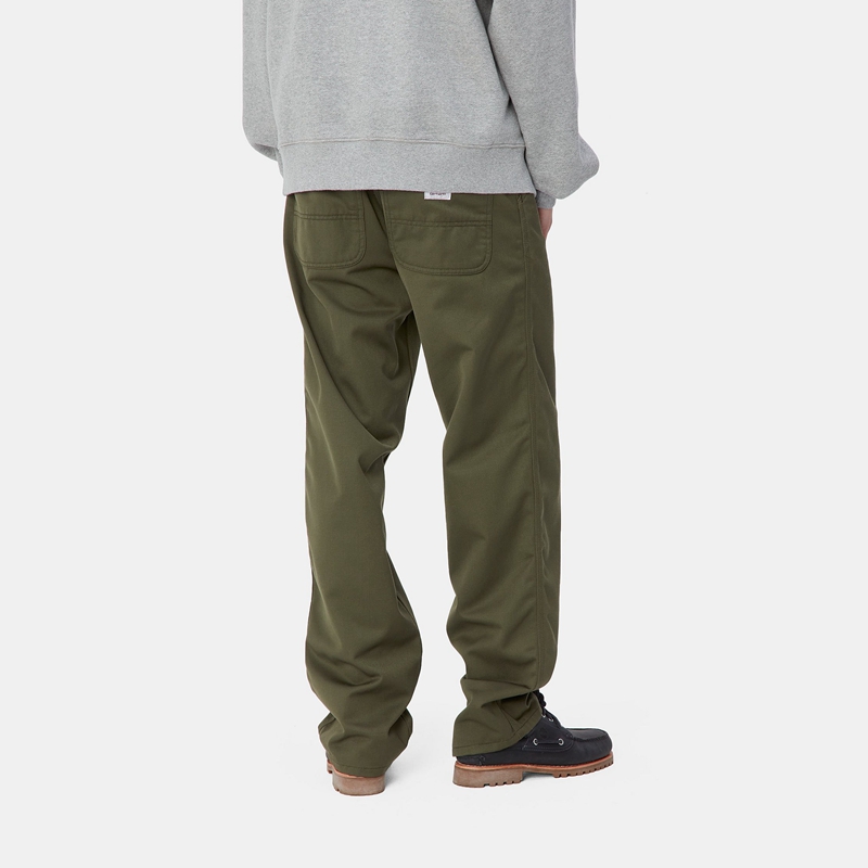 Green Men Carhartt Simple Pants | GVT-390526