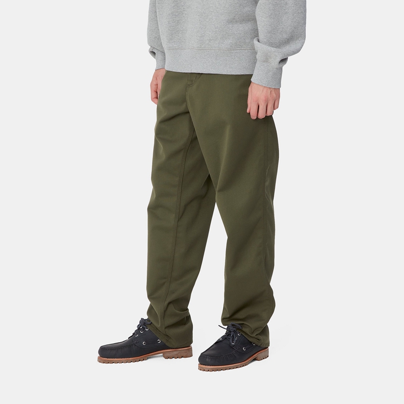 Green Men Carhartt Simple Pants | GVT-390526