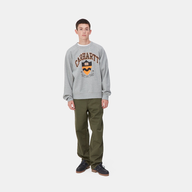 Green Men Carhartt Simple Pants | GVT-390526