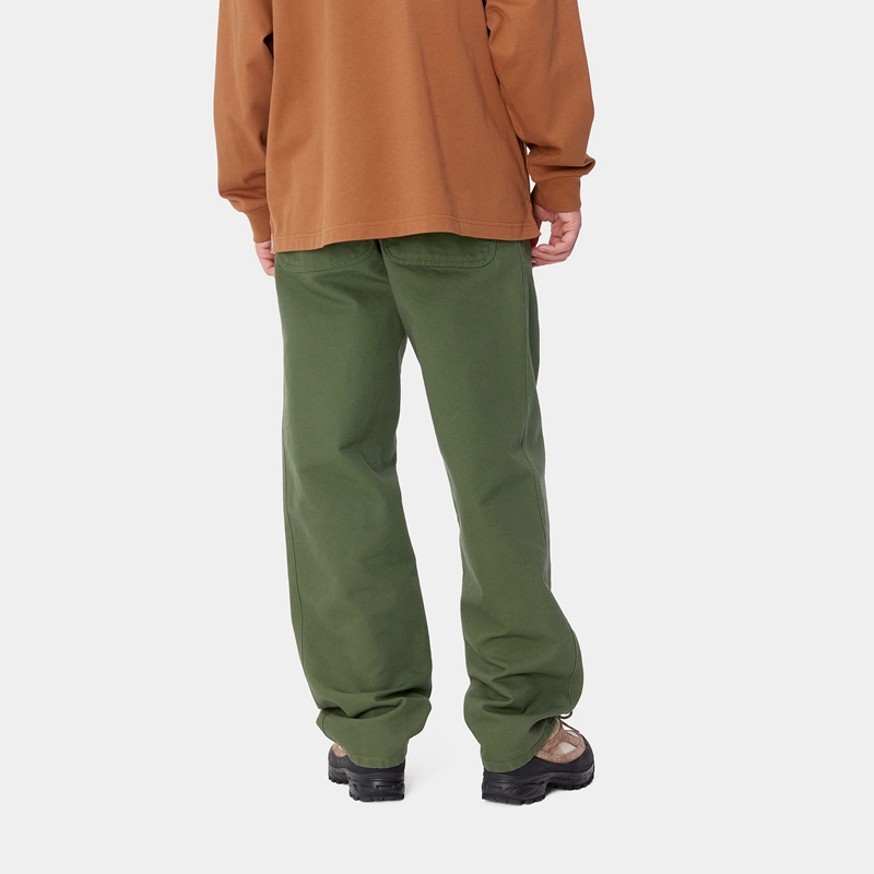 Green Men Carhartt Simple Pants | VJA-953284