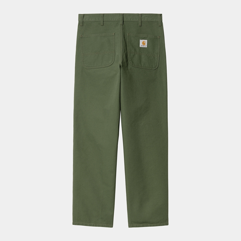 Green Men Carhartt Simple Pants | VJA-953284