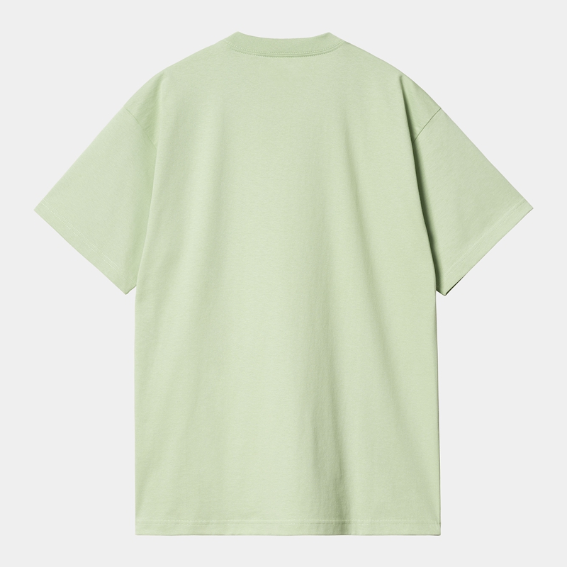 Green Men Carhartt Tyre T-Shirt | SHP-795208