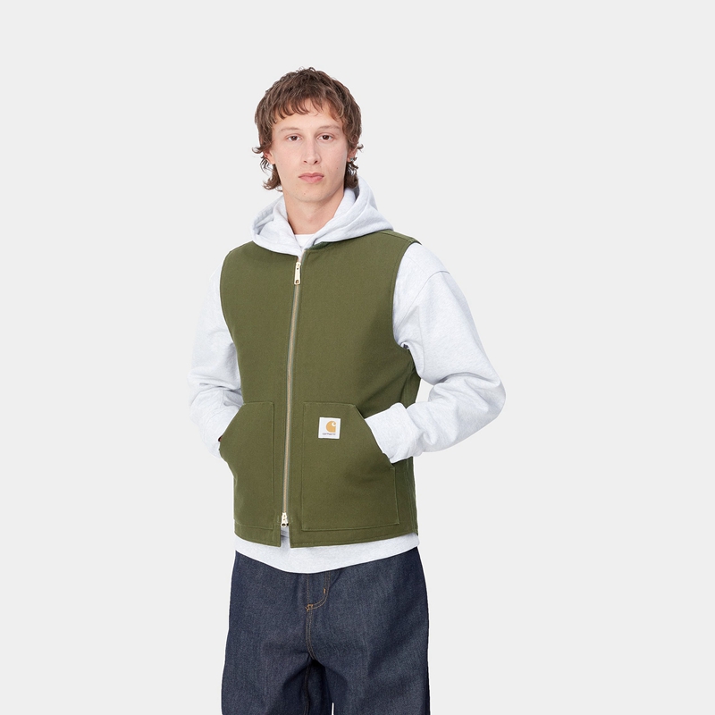 Green Men Carhartt Vest | ZBQ-238570