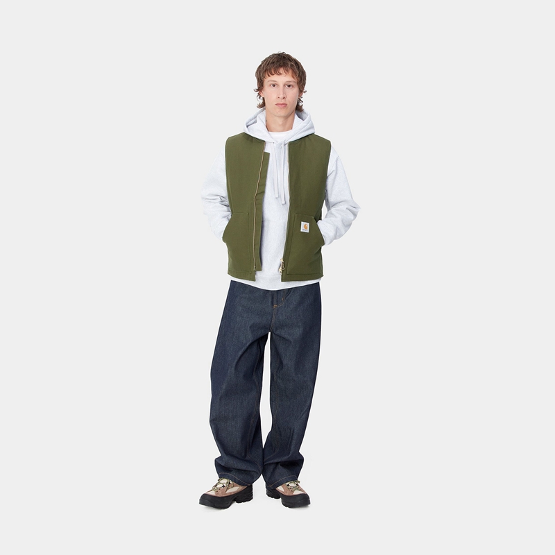 Green Men Carhartt Vest | ZBQ-238570