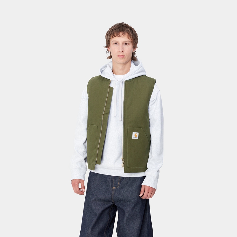 Green Men Carhartt Vest | ZBQ-238570