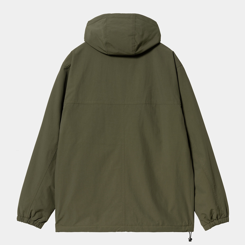 Green Men Carhartt Windbreaker Pullover | DEW-632958