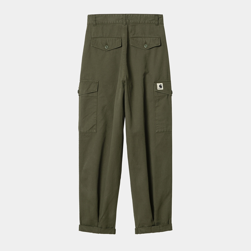 Green Women Carhartt Collins Pants | IPR-861532