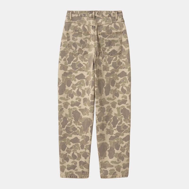 Green Women Carhartt Duck Orell Pants | KZT-865140