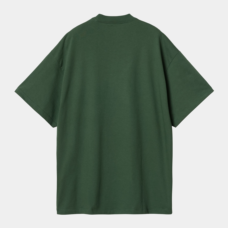 Green Women Carhartt Goo T-Shirt | OLS-513278