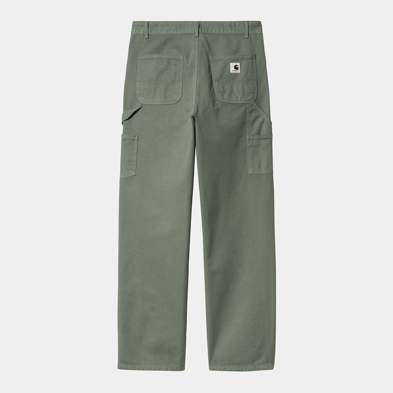 Green Women Carhartt Pierce Straight Pants | TSZ-046895