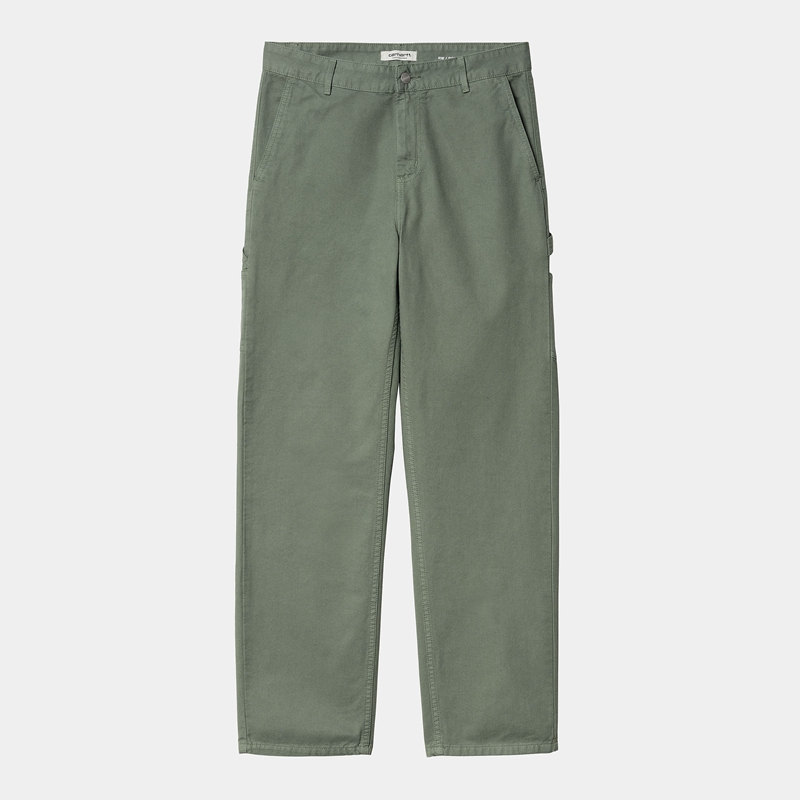 Green Women Carhartt Pierce Straight Pants | TSZ-046895