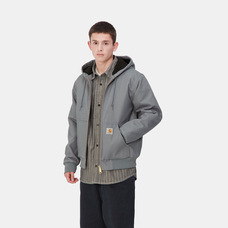 Grey Men Carhartt Active Winter Jackets | RYF-569178