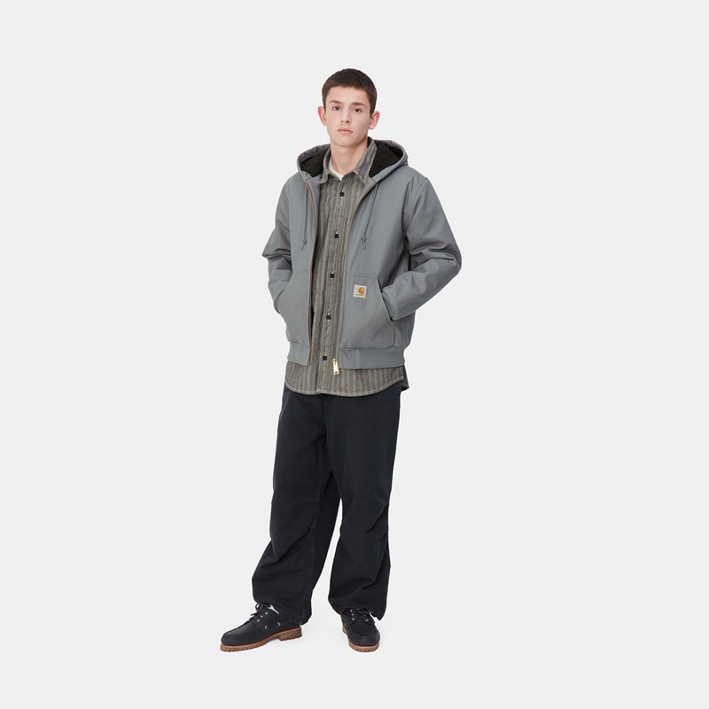 Grey Men Carhartt Active Winter Jackets | RYF-569178