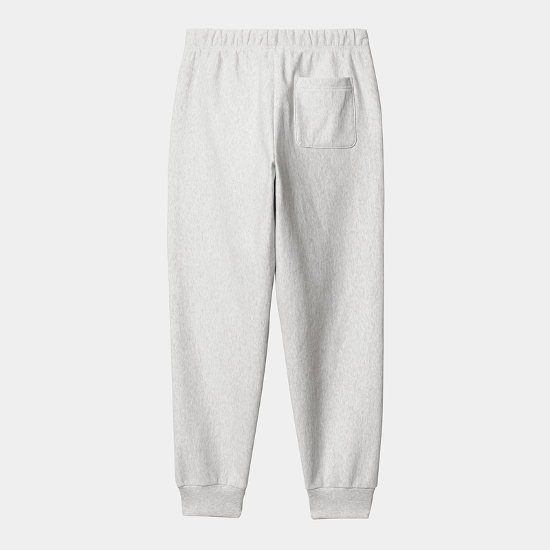 Grey Men Carhartt American Script Jogging Pants | CHJ-329504