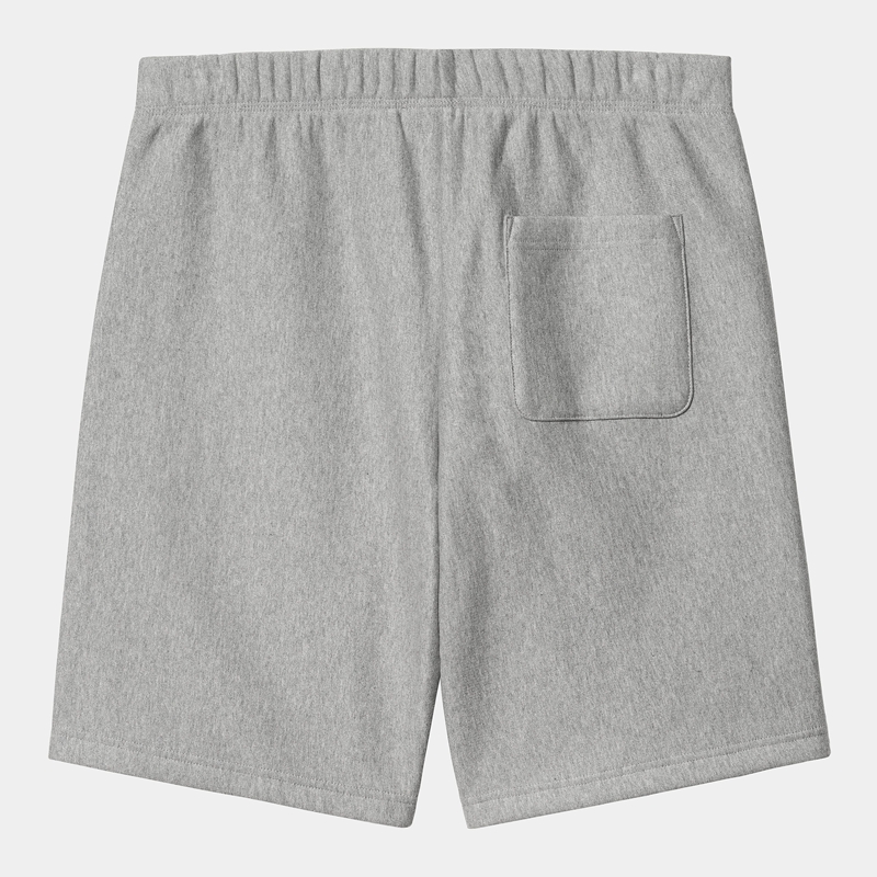 Grey Men Carhartt American Script Shorts | VWZ-387629