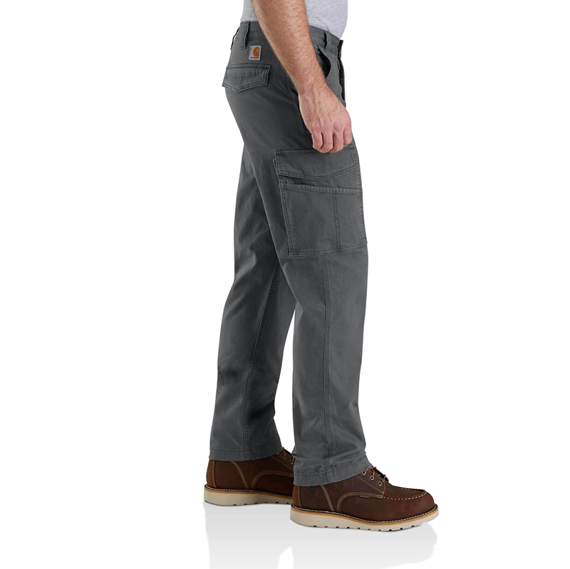 Grey Men Carhartt Cargo Work Pants | NOC-765931