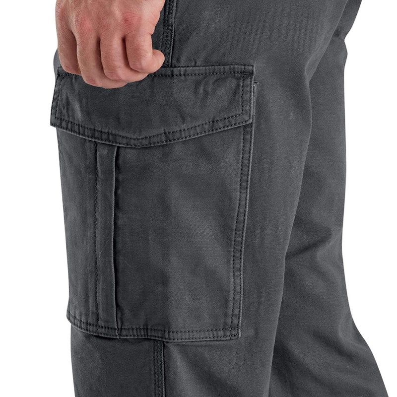 Grey Men Carhartt Cargo Work Pants | NOC-765931