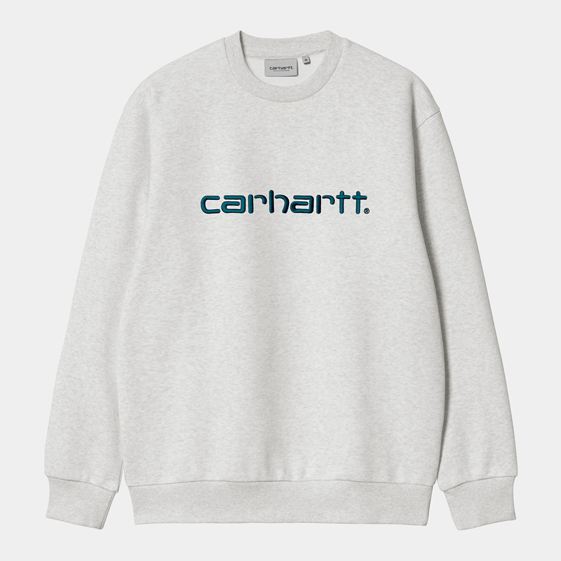 Grey Men Carhartt Carhartt Sweatshirt | FTM-879260