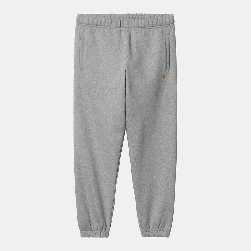 Grey Men Carhartt Chase Pants | FUW-347268