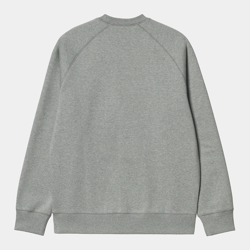 Grey Men Carhartt Chase Sweatshirt | JYX-368542