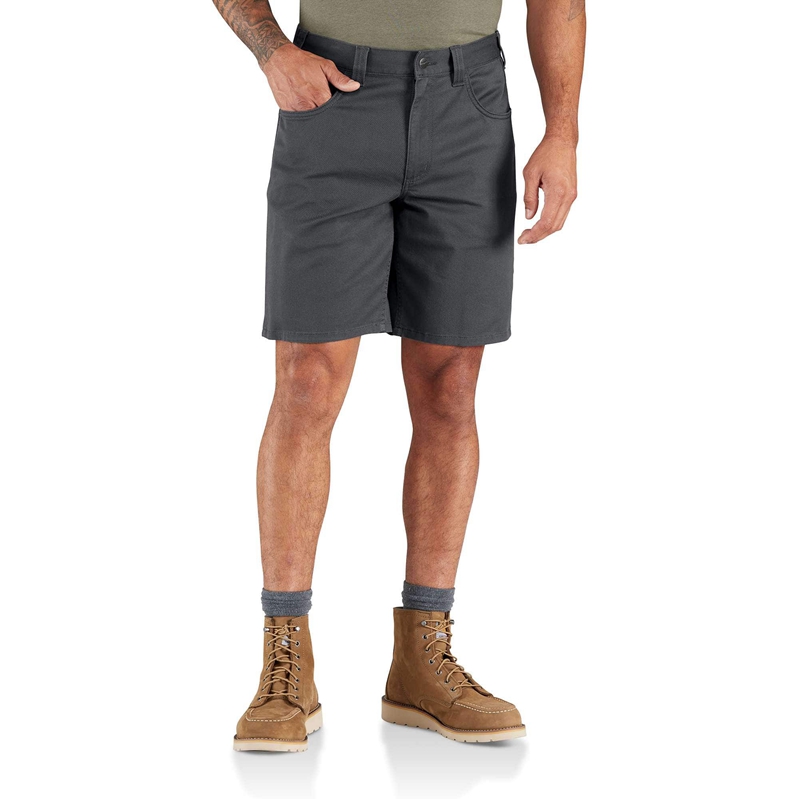 Grey Men Carhartt Force® Relaxed Fit Shorts | XZL-574632