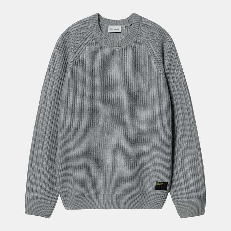 Grey Men Carhartt Forth Sweatshirt | WFK-950213