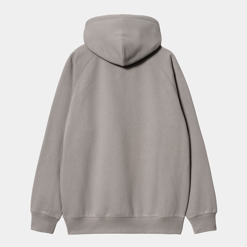 Grey Men Carhartt Hooded Yute Hoodie | MDI-492816