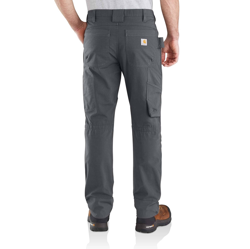 Grey Men Carhartt Rugged Flex® Steel Multi Pocket Double-Front Pants | BTF-754190