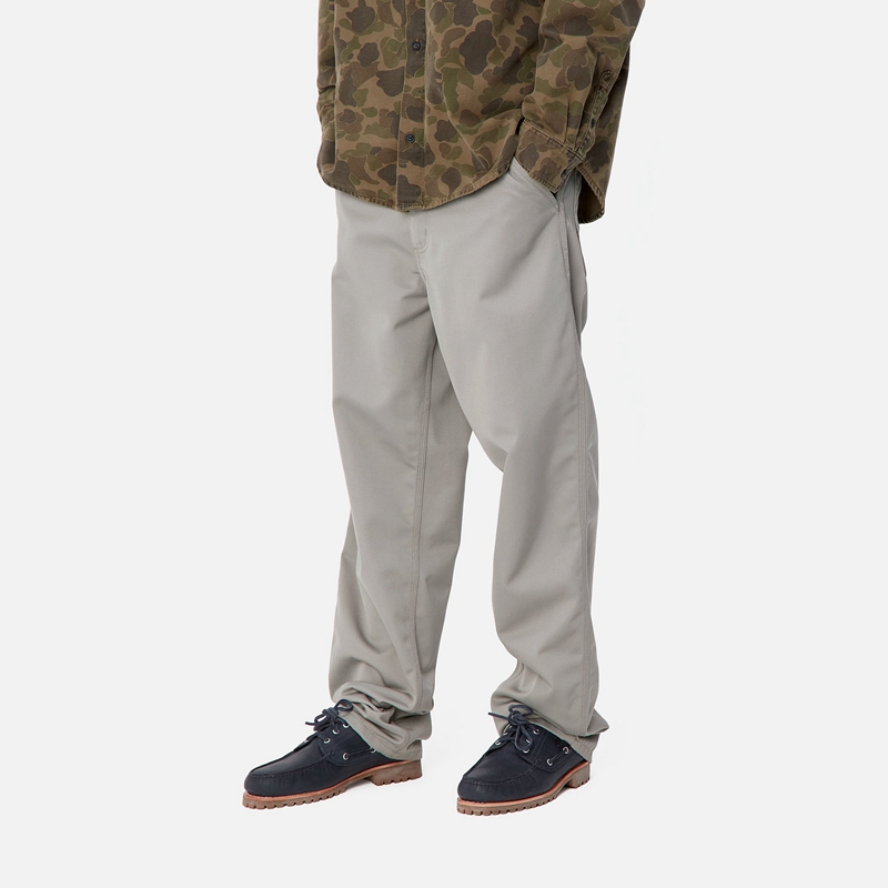 Grey Men Carhartt Simple Pants | ZBL-906814