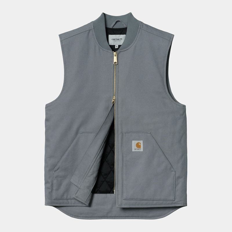 Grey Men Carhartt Vest | MZE-013576