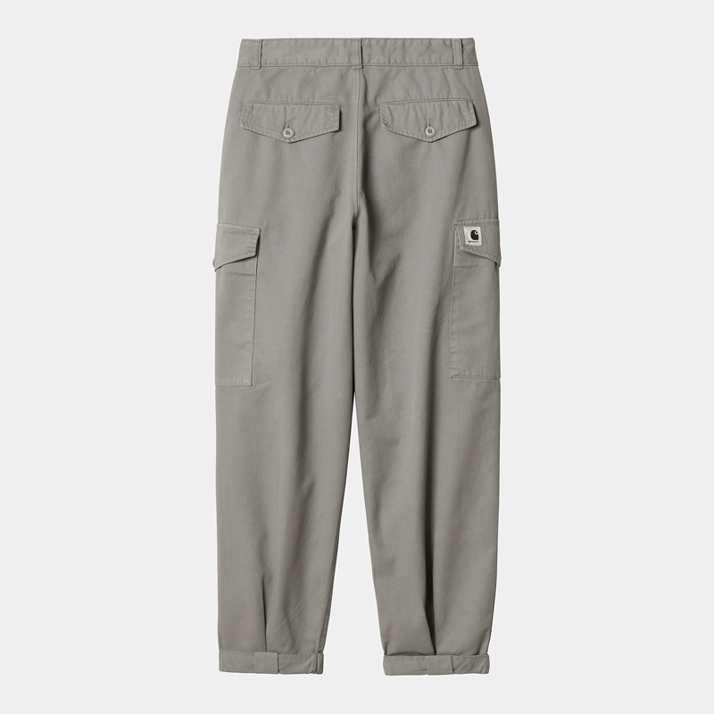 Grey Women Carhartt Collins Pants | MPK-092475