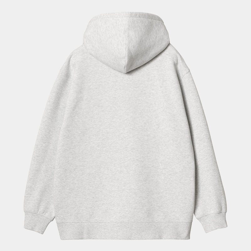 Grey Women Carhartt Hooded Sweatshirt | NOU-841035