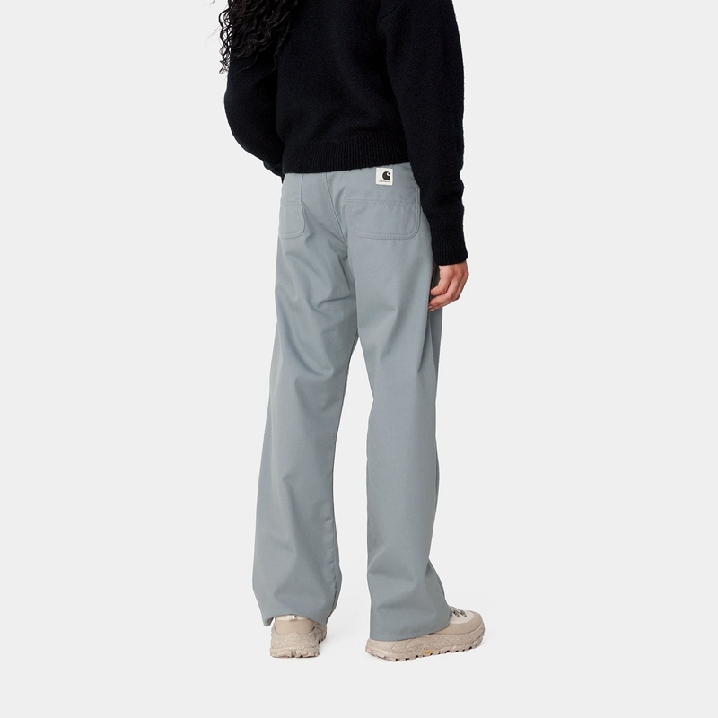 Grey Women Carhartt Simple Pants | VNX-370542