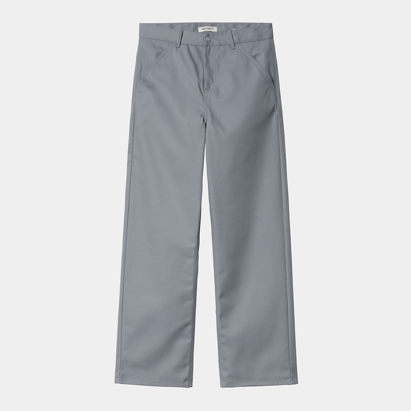 Grey Women Carhartt Simple Pants | VNX-370542