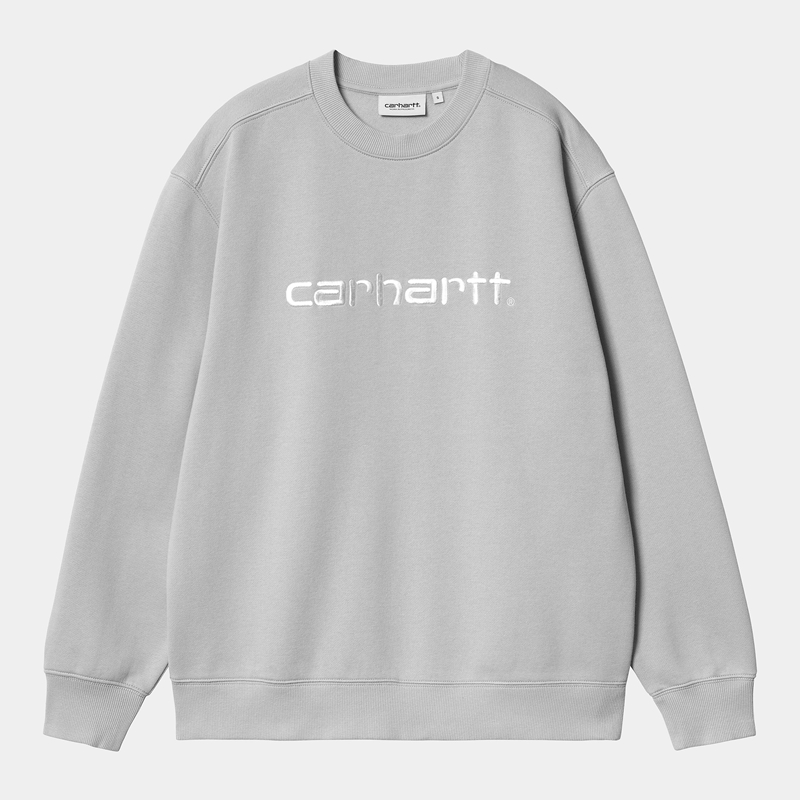 Grey Women Carhartt W' Sweatshirt | YNC-940865