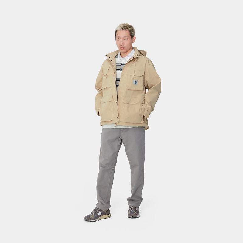 Khaki Men Carhartt Balto Jackets | VZT-016473