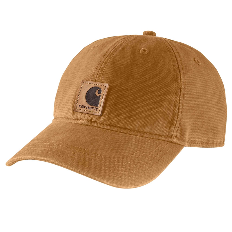 Khaki Men Carhartt Canvas Hats | ZCJ-784253