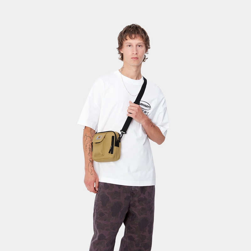 Khaki Men Carhartt Crossbody Bags | SKQ-470286